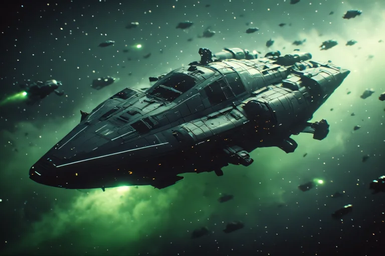 A Single Occupant Short-range Spacecraft Of Human Design, Fe...