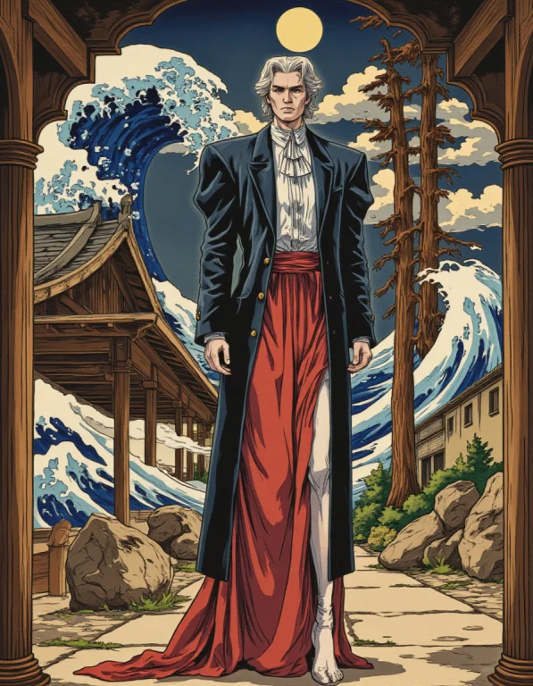 Anime Artwork Of Jeff Lemire, Katsushika Hokusai, James C. C...