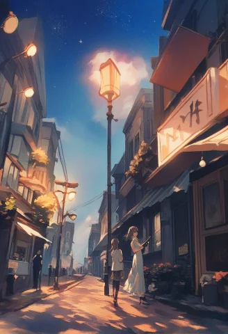 Score9, Score8up, Score7up, A Street Musician Playing Saxoph... — Stable Diffusion AI Prompt: score_9, score_8_up, score_7_up, a street musician playing saxophone under a str...
