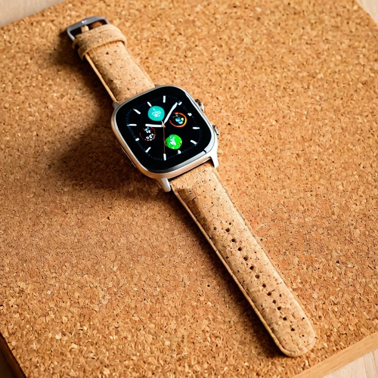 Loratech3corknaturalv10.80, Techcork, A Smartwatch On A Natu...