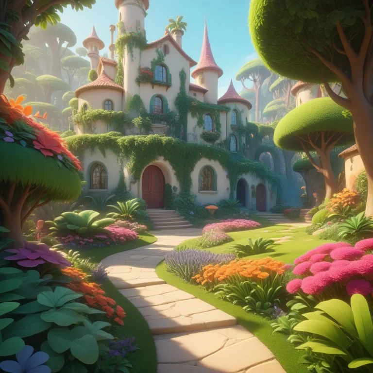 Masterpiece, Best Quality, Whimsical Cinematic Cartoon World...
