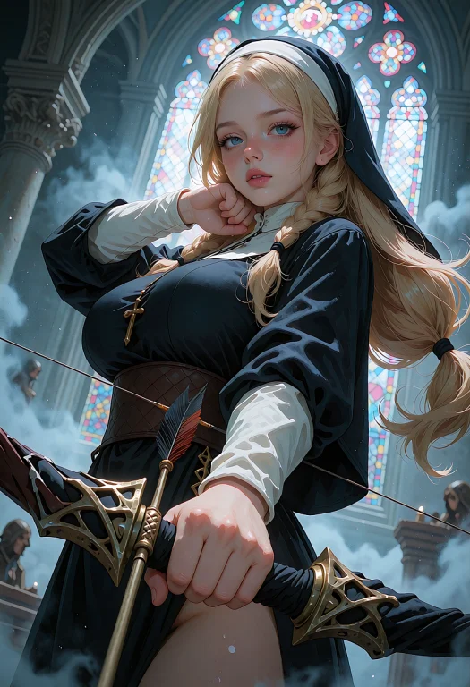 Sfw, C3c1lybjcnr, Digital Anime Illustration Featuring Refin...