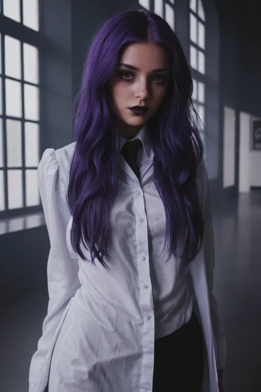 Purple Hair,loraethereal Aensland0.0,ethereal Asdxohnxs. Wom...