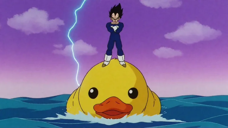 Astrodbzstylev01. Adult Vegeta In A Fully Covering Blue Trai...