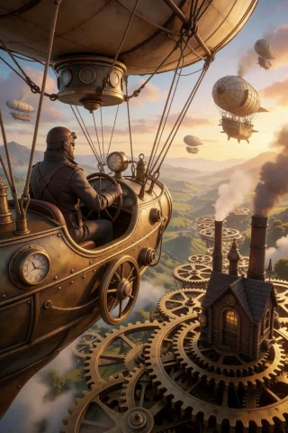 Fantastic Creation Of Game World, Depicted With Highly Detai... — Stable Diffusion AI Prompt: Fantastic creation of game world, depicted with highly detailed graphics, master...