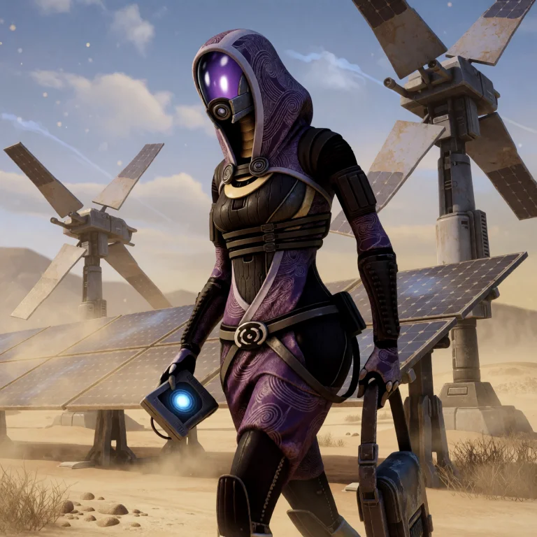 Astrocinemav01k2t. Talizorah, An Adult Quarian Woman Wearing...