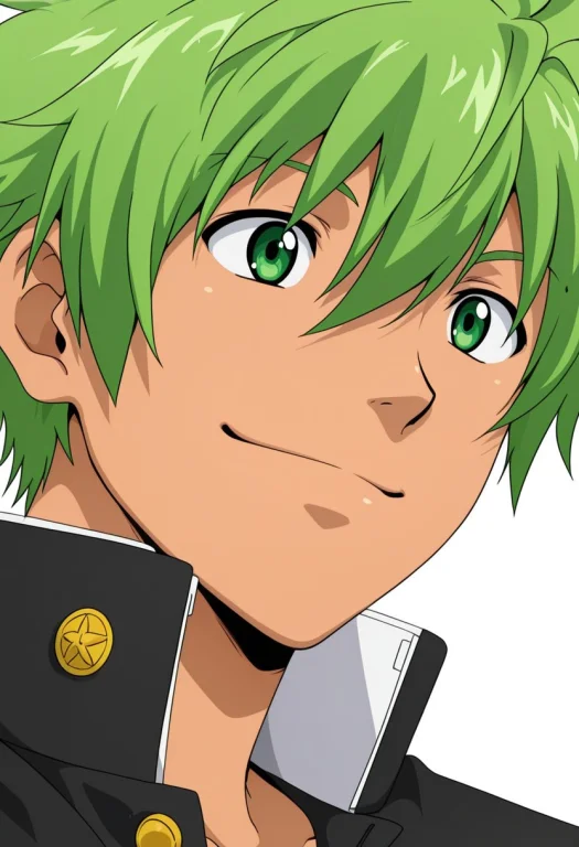 Anime, 1male, Solo Male Focus, Suihara Style 1, Head Only Sh...