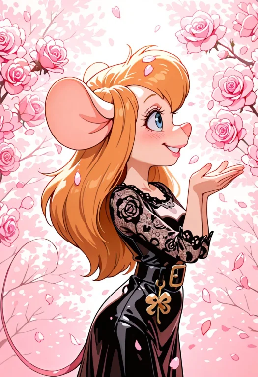 G4dg3t, Mouse Tail, Long Hair, Ginger Hair, Short Stack, Mou...