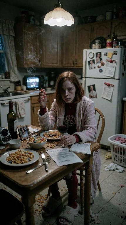 Helen Parr, 45 Suburban Kitchen At 3 A.m. A 45-year-old Woma...