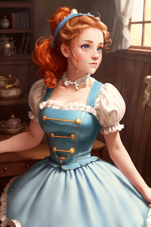 Style-crybaby0.4 Woman Victorian Dress, Teaparty Masterpiece...