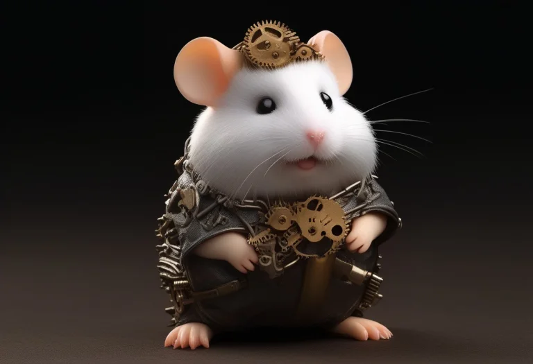 Gearstyle, Cute Hamster1.4, Full Body, Round Chubby Body, Sm...