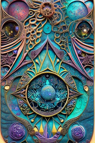 An Intricate Pendant, Starry Sky With Two Bright Large Moons... — Stable Diffusion AI Prompt: an intricate pendant, starry sky with two bright large moons, intricate, detaile...