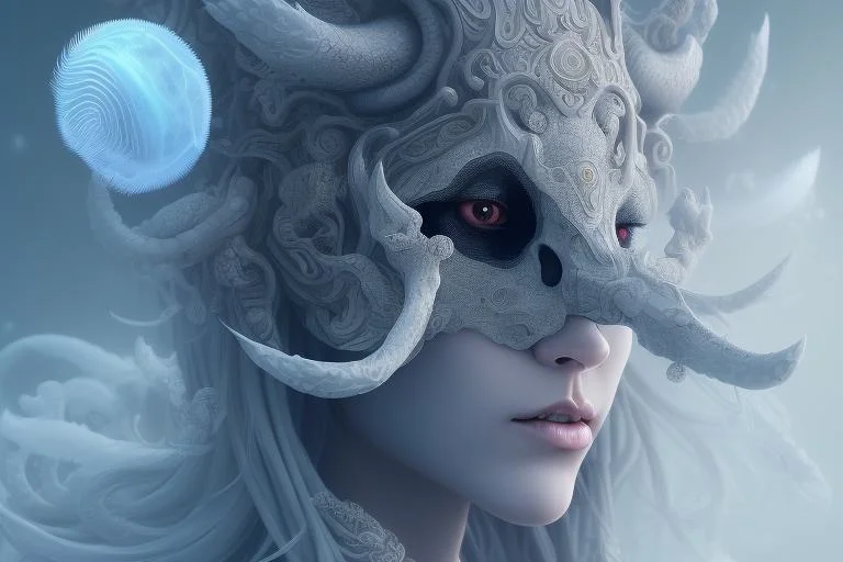 Mdjrny-v4 Style, Goddess Close - Up Profile Portrait With Ra...