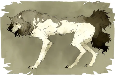 A Full-body Portrait Of A Wolf Abigaillarsonstyle, Loraabiga... — SDXL AI Prompt: a full-body portrait of a wolf AbigailLarson_style, 