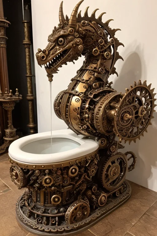 Masterpiece, Best Quality, Worrying, Intricate Mechanical De...