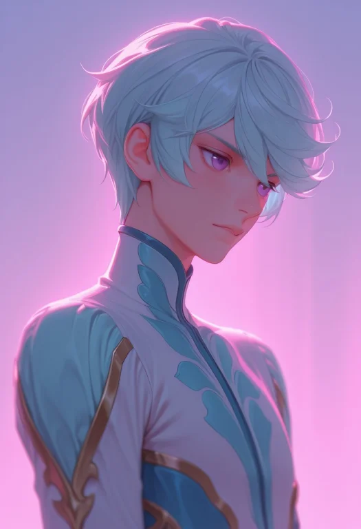 Masterpiece, Best Quality, Pink Lighting, Soft Lighting, Bac...