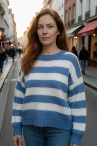 A Realistic Photographic Portrait Of A Woman Bianc With Hair... — Stable Diffusion AI Prompt: A realistic photographic portrait of a woman Bianc@ with hair flowing naturally...