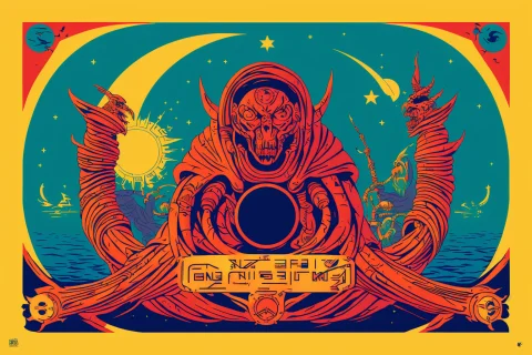 Flag, No Humans, Flag Background, Ernst Fuchs, Highly Detail... — Stable Diffusion AI Prompt: flag, no humans, flag background, ernst fuchs, highly detailed, artstation, 8k,...