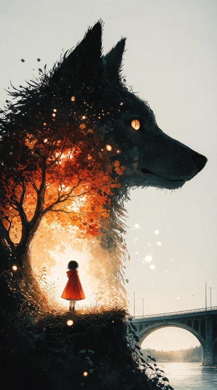 Njsw33t,zidiusart, Studio Ghibli Dark Fairytale, A Breathtak...