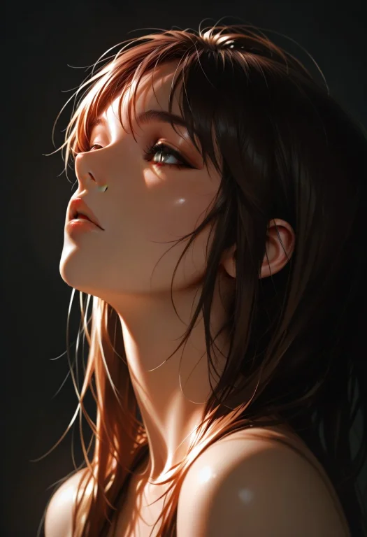 Skin, 1girl, Portrait