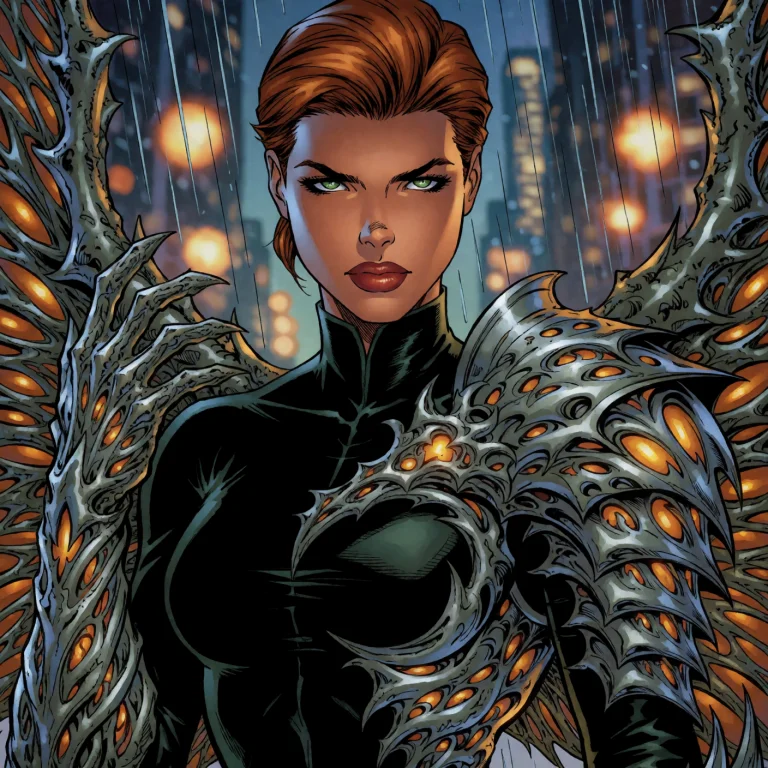 Astrowitchv01k2t. A Dark Supernatural Comic Close-up Of An A...