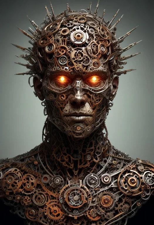 Made Of Roast Gears. Cyberpunk