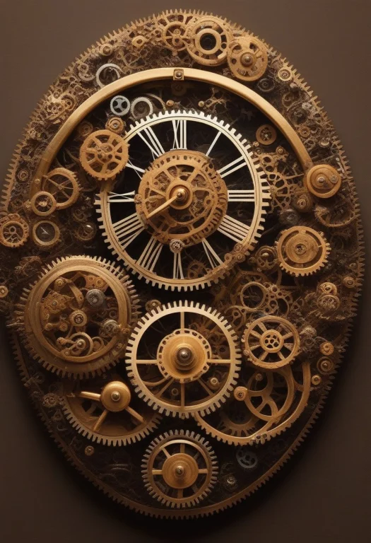 Gearstyle, A Clockwork Sloth Made Of Slowly Turning Brass Ge...