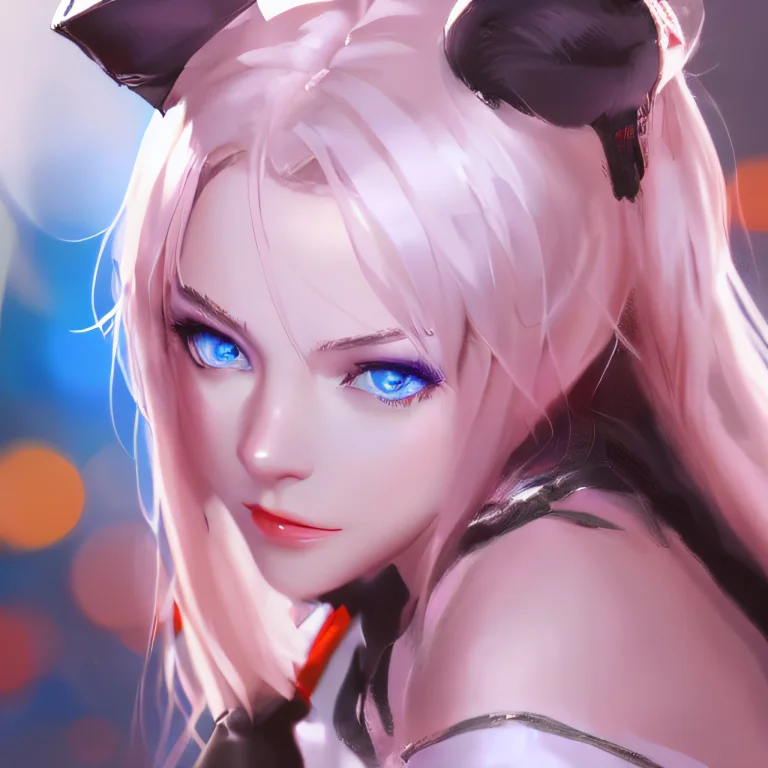 Beautiful Female Nose, Female Face, Dbfantasyart Style