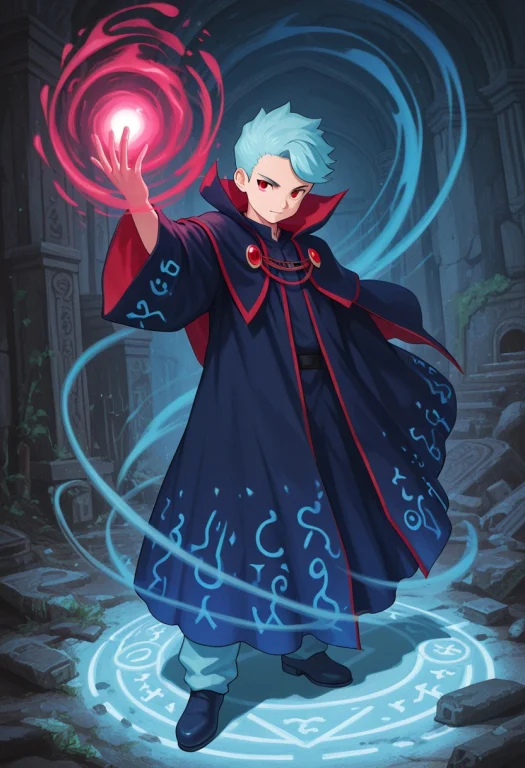 1boy, Solo, Adult, Determined, Dark, Vampire Magus, Widows P...