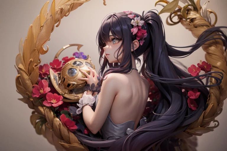 Lorastylized3dmodellorav200.7,scg, 1girl, Fantasy, Anime, Il...