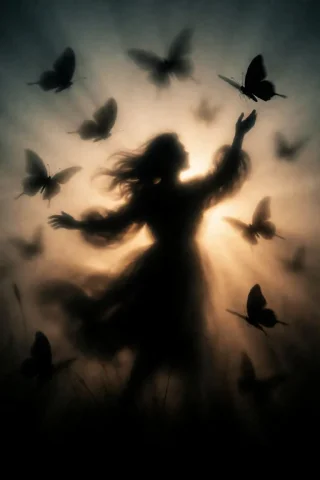 Myst, Negative, Monochrome, Blurr. Sequence Photography. Zid... — Stable Diffusion AI Prompt: myst, negative, monochrome, blurr. sequence photography. zidiusArt. ghosts of bu...
