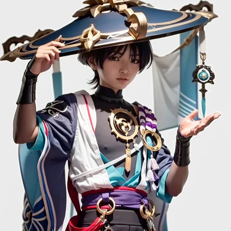 Masterpiece, Best Quality,wanderer1.2, 1boy, Male Focus, Sol...