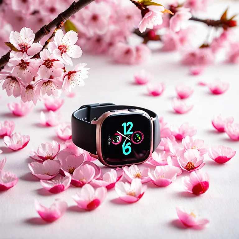 Loratech3cherryblossomv10.80, Techcherryblossom, A Smartwatc...