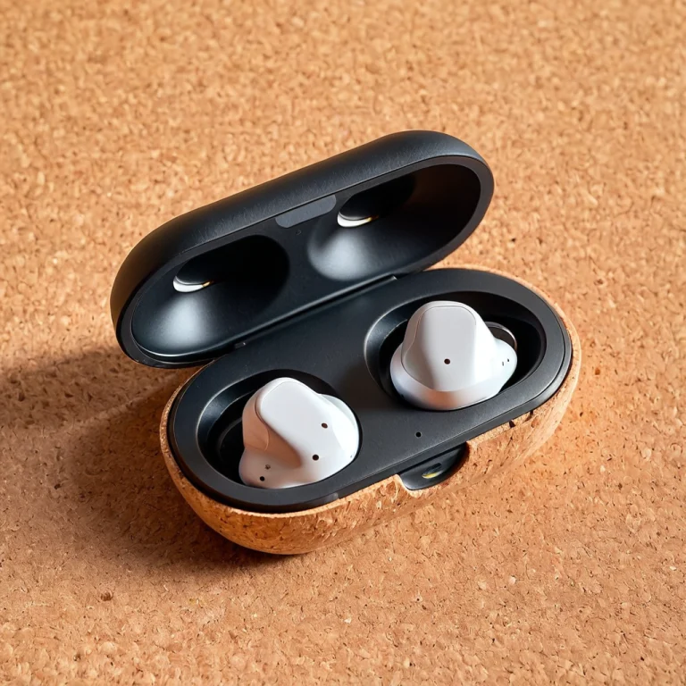 Loratech3corknaturalv10.80, Techcork, A Wireless Earbuds Cas...