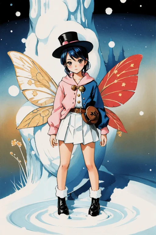 1girl, Loralilcthulhu0.8, Fairy Tale, Kawaii Boxer, Wearing...