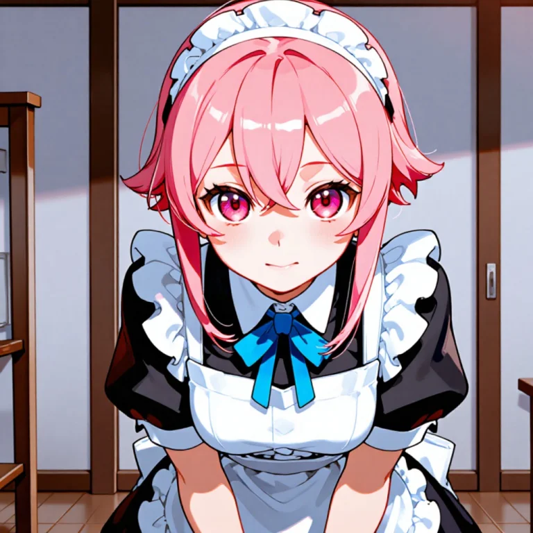 Pink Hair Maid Niko