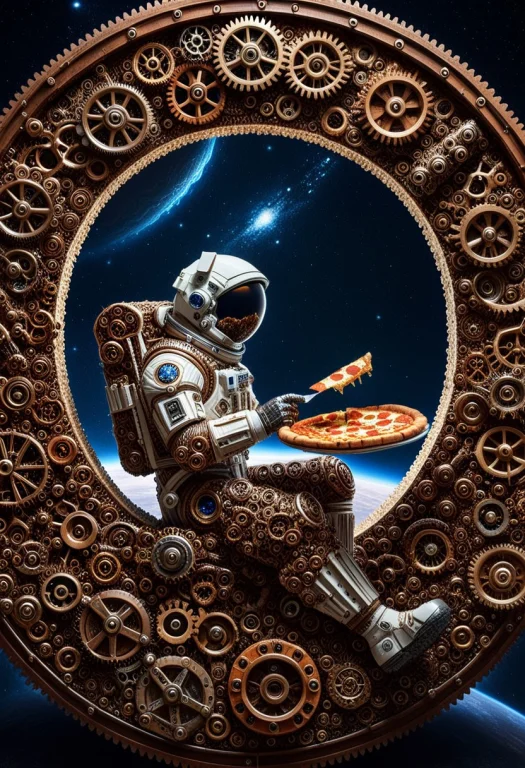 All Made Of Gears, Sharp Picture1.2, Detailed2, Bizon Made O...