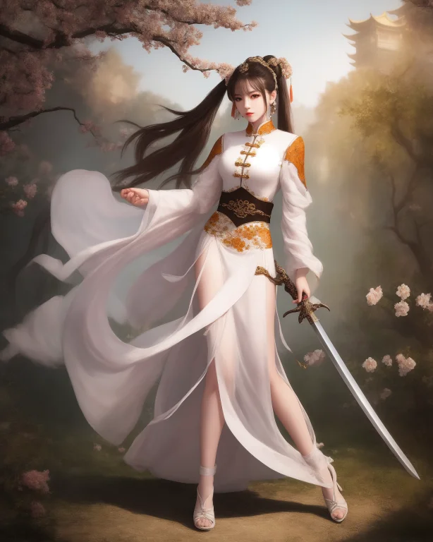 Best Quality, Masterpiece, Highres, 1girl,full Body,right Ha...