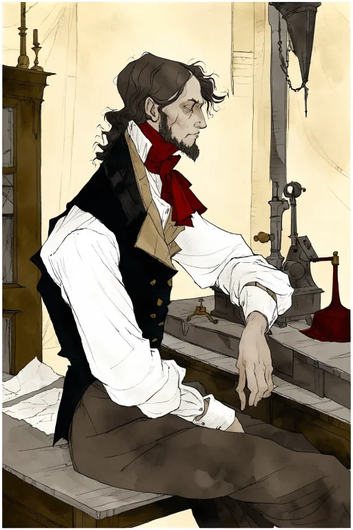 Abigaillarsonstyle, A Melancholy Victorian Inventor In A Whi...