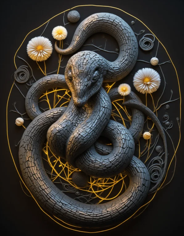 Surreal Fragmented Sculpture Mode, Soft, Focused Lighting Wi...