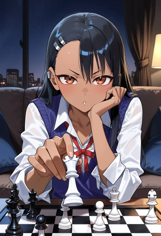 Masterpiece, Best Quality, 1girl, Solo, Nagatoro Hayase, Lon...
