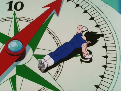 Astrodbzstylev01. Exact Overhead View Of Adult Vegeta In His... — Stable Diffusion AI Prompt: AstroDBZStyleV01. Exact overhead view of adult Vegeta in his complete blue train...