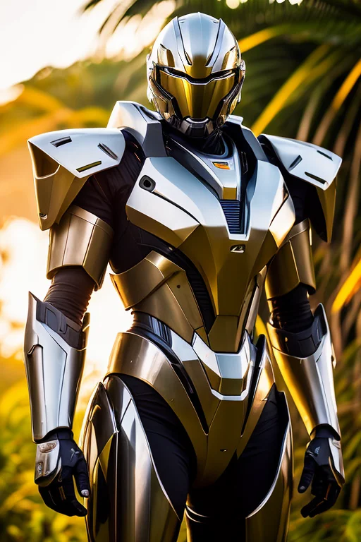 Style, Sleek Body Armor, Mecha Soldier, Portrait, 85mm, F1.8...