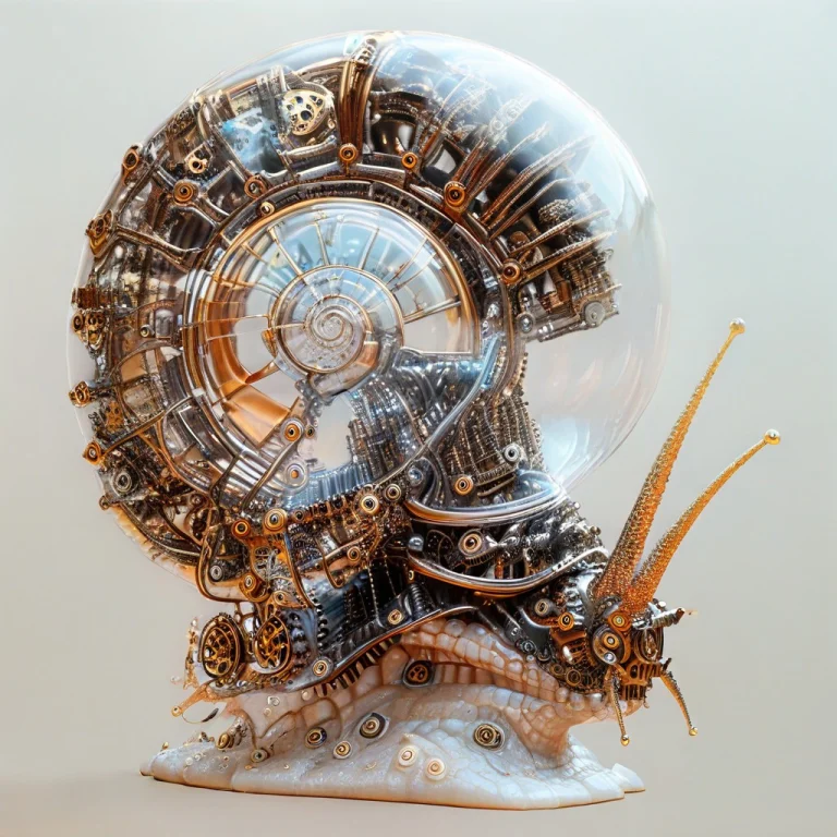 Gears, Steampunk, Jxkc, Insect Type Robot