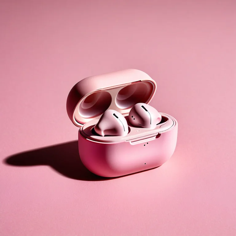 Loratech2powderpinkv10.80, Techpowderpink, A Wireless Earbud...