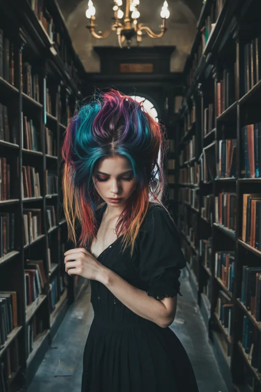 Multicolored Hair,loraethereal Aensland0.0,ethereal Asdxohnx...