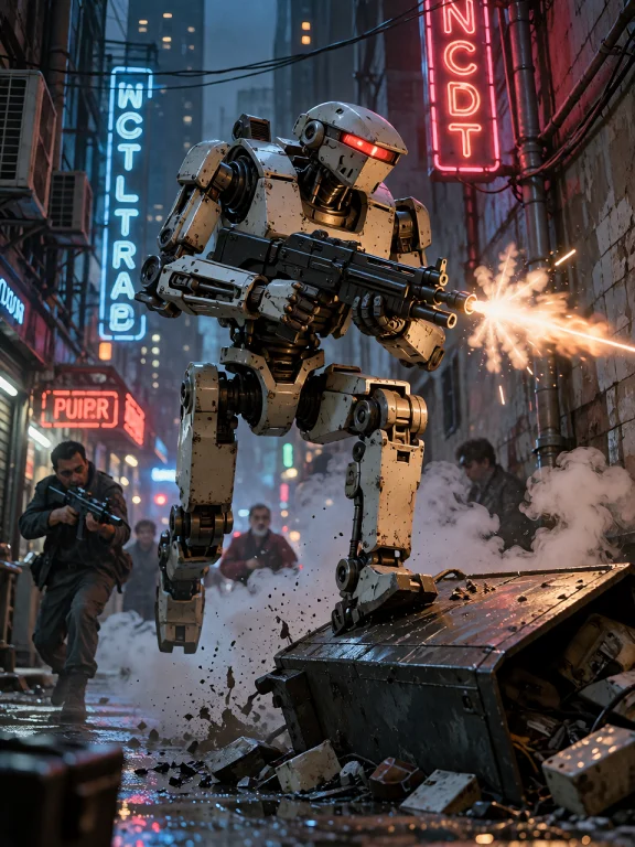 Lorakrearetrocyberpunk0.7an Original Human-sized Urban Comba...