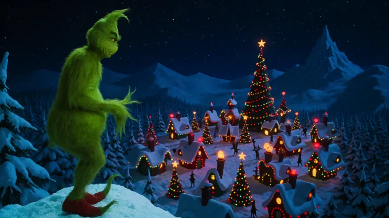 Hwgrnchstl2000, The Grinch, A Green Furry Creature With A Sl...