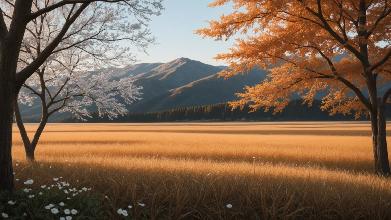 Landscape, , Outdoors, Grass, Trees, Leafless Trees, White F...