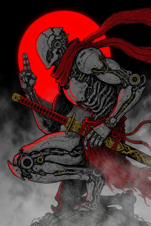 Xibalba. Extremely Intricate Line Work, Subtle Cross Hatchin...